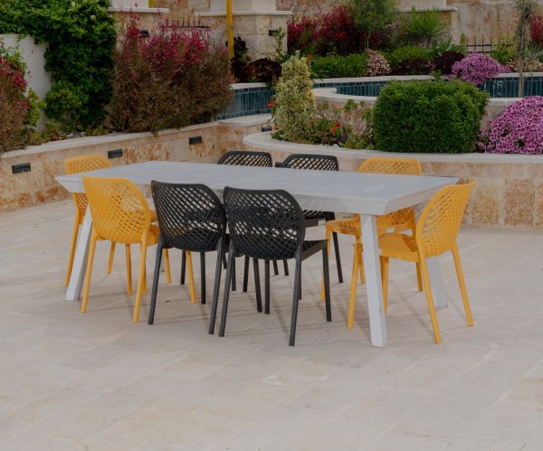 ⁦שולחן גונדולה אלומניום⁩ – תמונה ⁦10⁩