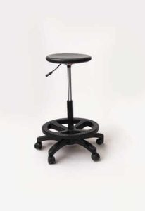 כסא מעבדה עגול