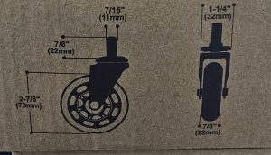 סט גלגלים פיל