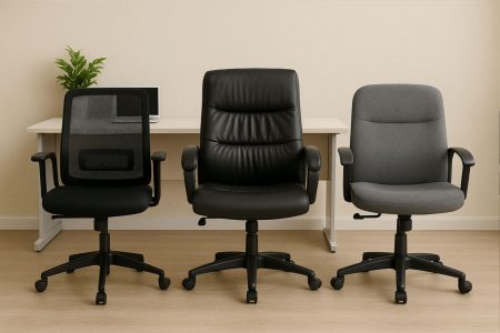 כיסא רשת, עור או בד מה באמת הכי מתאים למזכירה