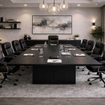 איך לעצב חדר ישיבות שמשדר הצלחה