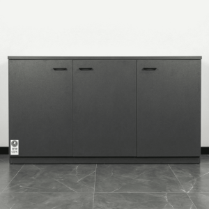 ארון נמוך למשרד 3 דלתות