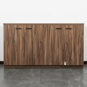 ארון נמוך למשרד 4 דלתות