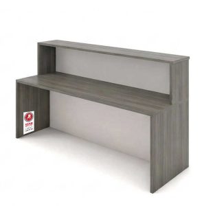 דלפק קבלה דגם קניון עשוי מלמין איכותי ועמיד לארוך שנים